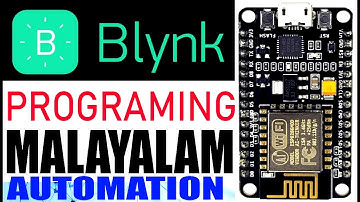 NODEMCU programming blynk android & Desktop | malayalam
