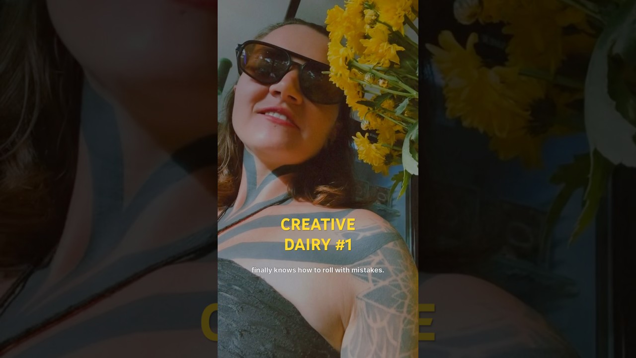 Creative diary #1. First week of the challenge’s 108 done, I shared my thoughts in the comments 👉🏼