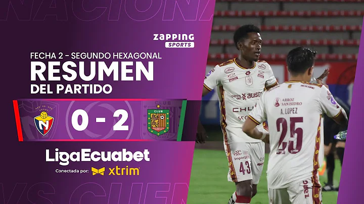 El Nacional 0 - 2 Deportivo Cuenca / Fecha 2 - Segundo Hexagonal  / Liga Ecuabet conectada por Xtrim