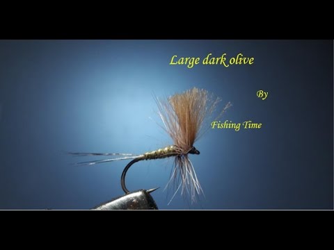 Montage mouche olive Clearance