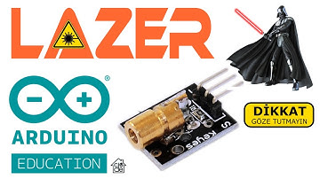 ARDUINO ile LAZER Sensör Kullanımı ❤ (İlkokul Seviyesi)