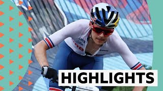 2022 European XCO Mountain Bike Championships: Men's Highlights - Tom Pidcock Dominates