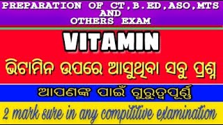 all important question related Vitamin !! all types of questions on vitamin !!