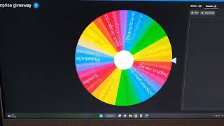 Congratulations 🎊  to the winner of the surprise giveaway!!!