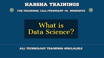 #Data Science #1 | Data Science Demo | What is Data Science [Detailed Explanation]