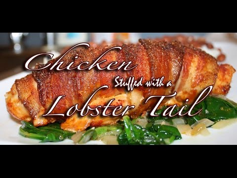 Chicken Breast stuffed with a lobster tail! Tasty Tuesday #13