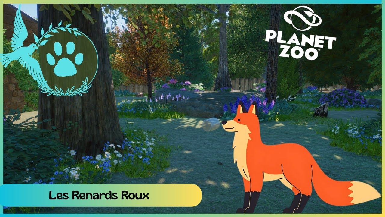 Planet Zoo SpeedBuild - BoParc #84 Le sous-bois des renards roux