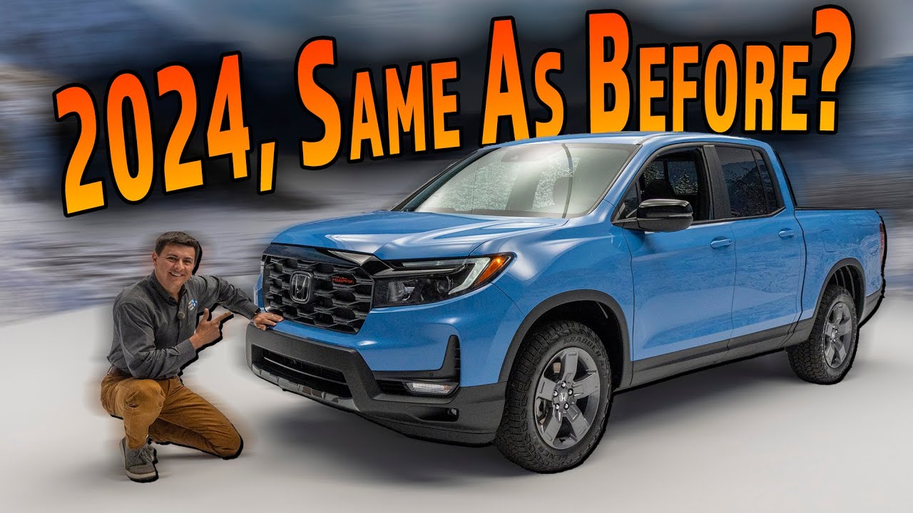 The 2024 Honda Ridgeline Is A Mild Refresh, Not A Redesign
