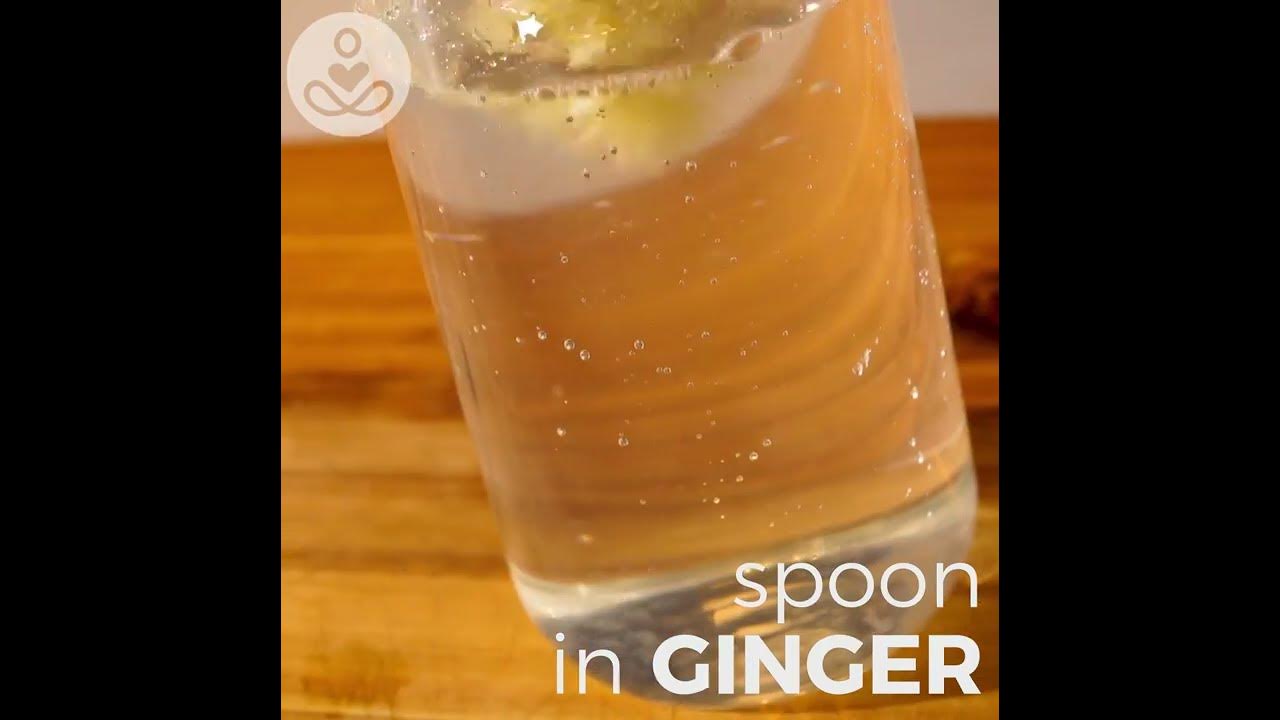 How to Make Ginger Water YouTube
