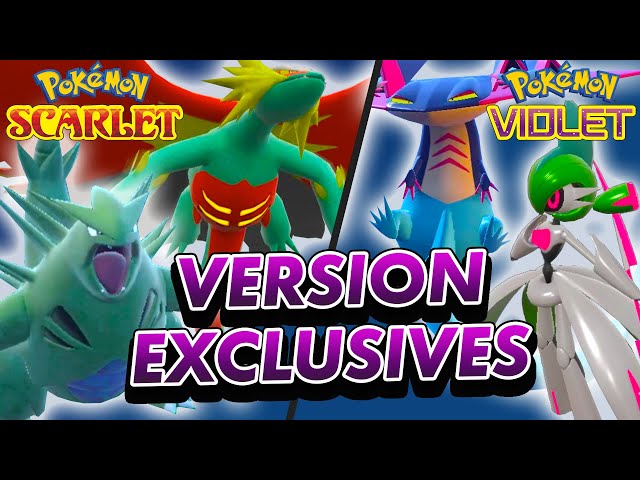 Pokemon Scarlet and Violet guide: Exploring the version-exclusives