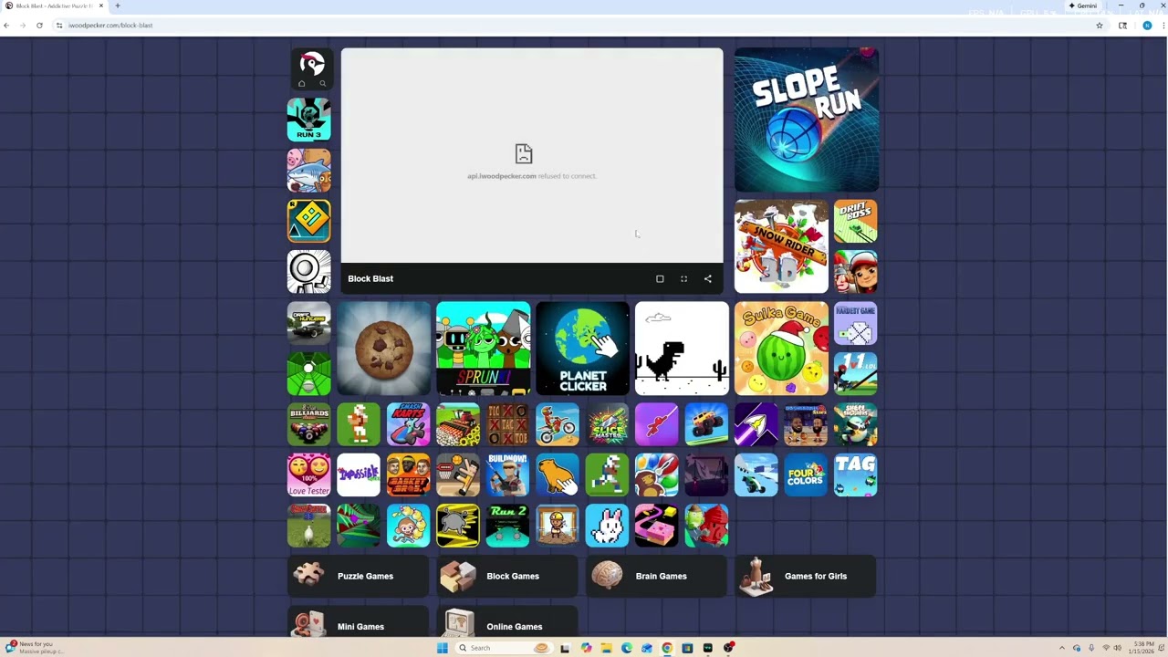 Best Unrestricted Unblocked Website Games For School!