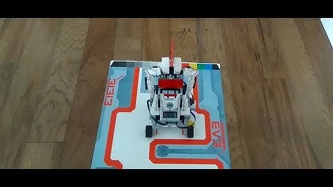 Lego Mindstorms EV3 Tutorial on how to use color sensor to detect color and make next move