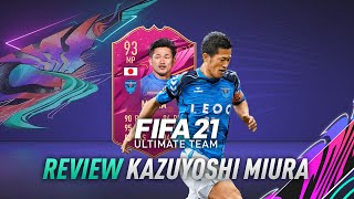 ¡UNA LEYENDA DEL FÚTBOL!  93 KAZUYOSHI MIURA FIFA 21 FUTTIES SBC REVIEW