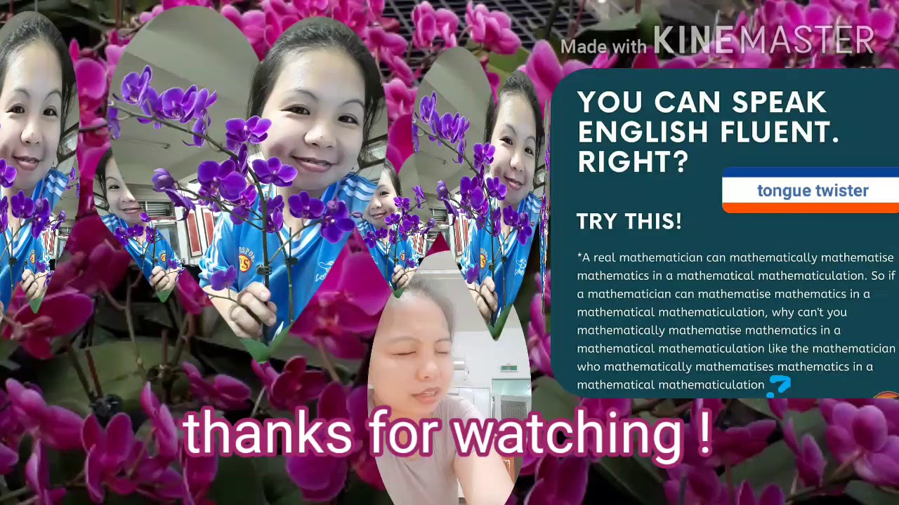 TONGUE TWISTER #3 (A ReaL Mathematician) - YouTube