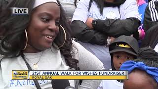 Annual Walk for Wishes fundraiser in Royal Oak