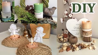 Подсвечники из цемента своими руками.How to make a candlestick of cement mortar?