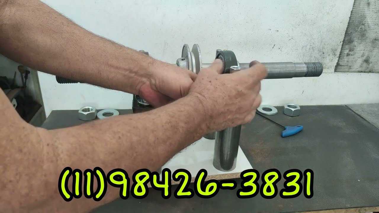 Montando a melhor máquina de afiar (garantia 100%)