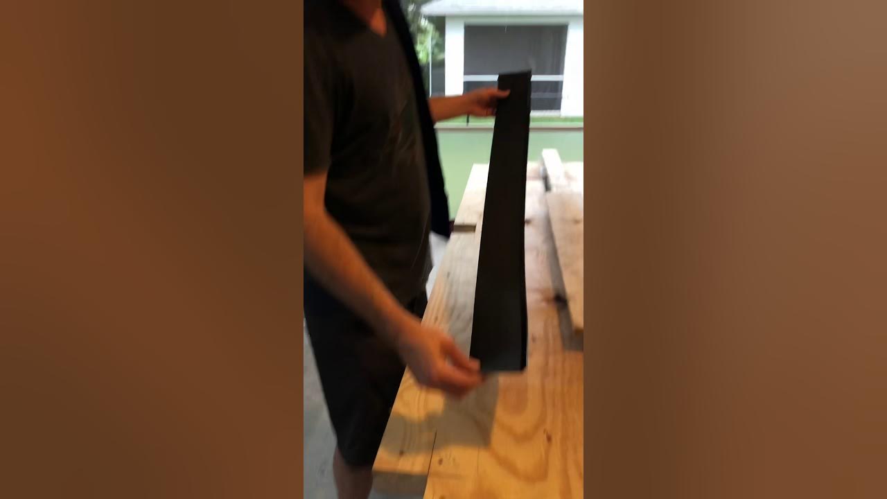 DIY Pool Table Rails Step 1 YouTube