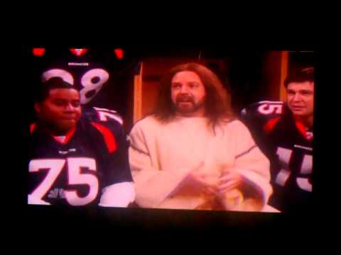 Tim Tebow and Jesus last season. Funniest skit EVA