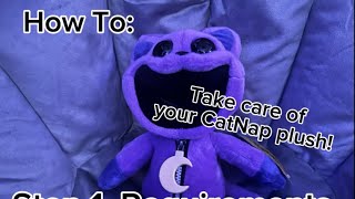 Step 1: Requirements - How to take care of your CatNap Plush! (my version)