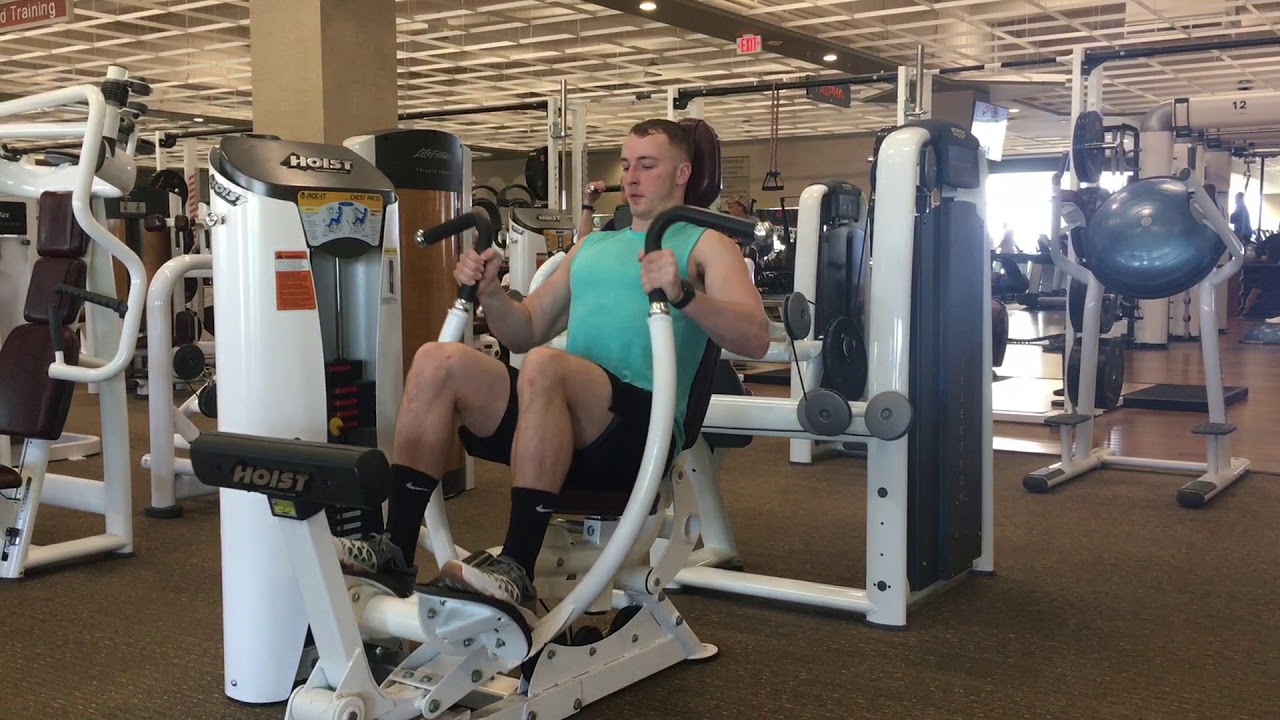 Ltf Machine LTF Hoist Chest Press Machine Neutral Grip - YouTube