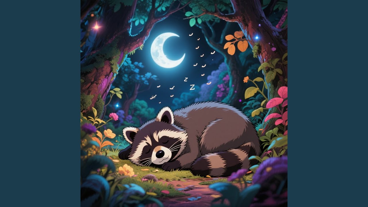 Sleepy Raccoon