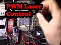 Using PWM Pulse Width Modulation to control a Laser Diode for engraver cutter TTL GRBL Arduino
