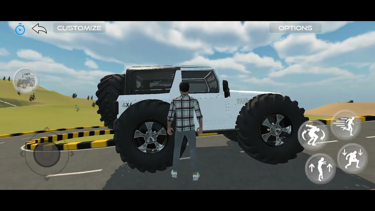 Driving Modified Mahindra Car // Gameplay 