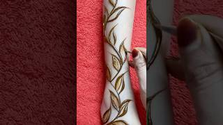 Simple Arabic Henna Design #mehndi #henna #dubai #style #fashion #song #mehandi #farheenscreation