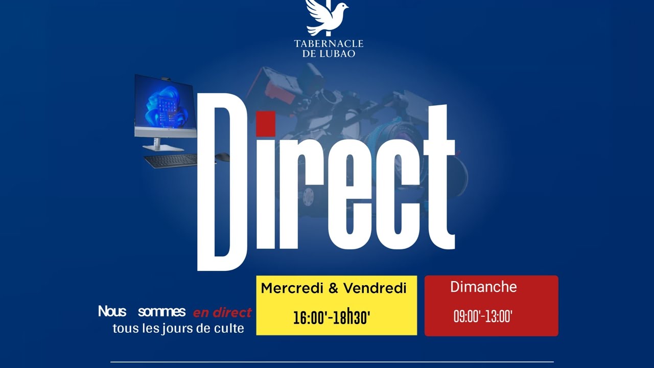 Culte en direct du dimanche 15-03-2026 - YouTube