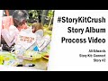 Scrapbook Story Album Process | Ali Edwards "Connect" | #StoryKitCrush | Project #2