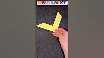 How to make the world’s easiest paper ninja boomerang 🥷🪃