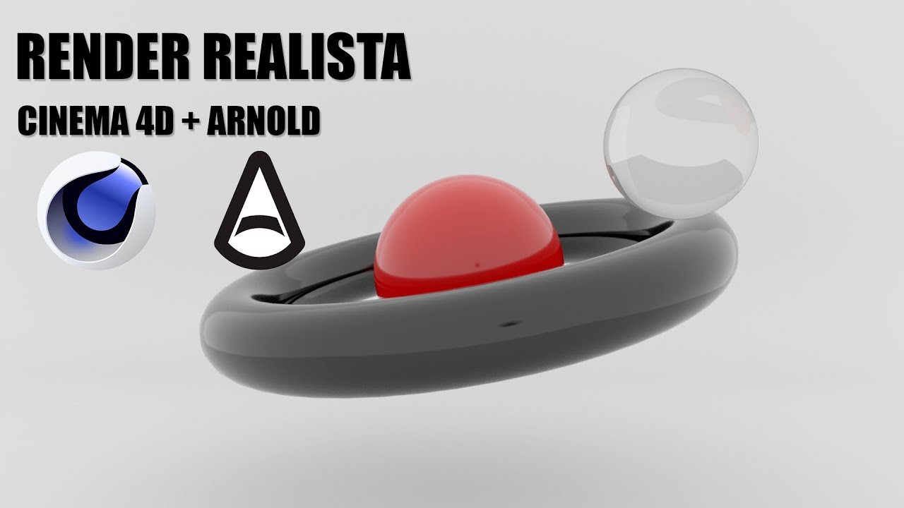 RENDER REALISTA CINEMA 4D + ARNOL RENDER - YouTube