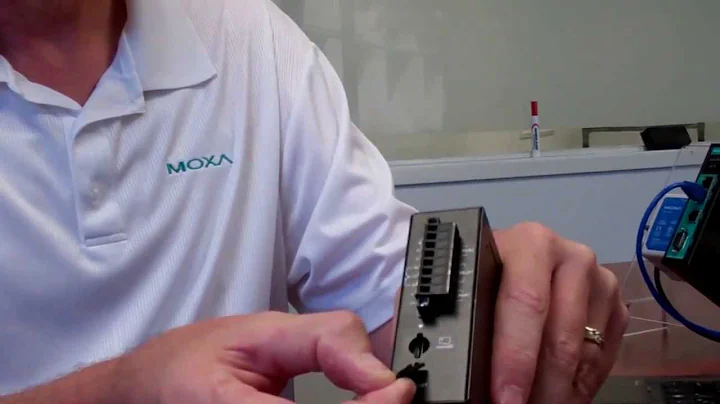 EtherNet/IP to Modbus Protocol Conversion with the MGate 5105