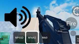 Gun and Armor Testing All Weapons Sounds + SFX Half Life
