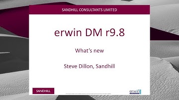 erwin Data Modeler r9.8 - What