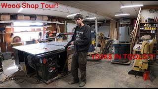 Well equipped shop tour