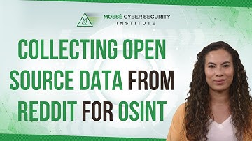 Collecting open source data from Reddit for OSINT