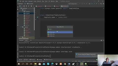 Aula 2 - CRUD Django completo com Class Based View