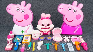 62 Minutes Satisfying with Unboxing Cute Pink Bunny Doctor Play Set, Dentist Toys Kit | Review Toys