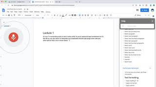 How to TRANSCRIBE AUDIO to TEXT in GOOGLE DOCS?