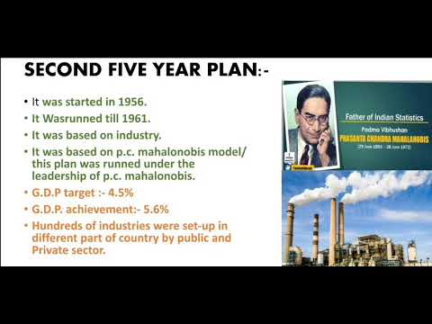 second five year plan of india