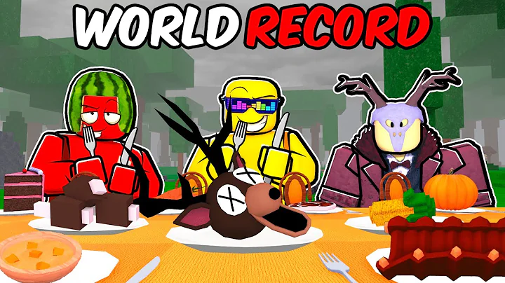 Speedrunning the Thanksgiving Feast In 99 Nights in the Forest🔦