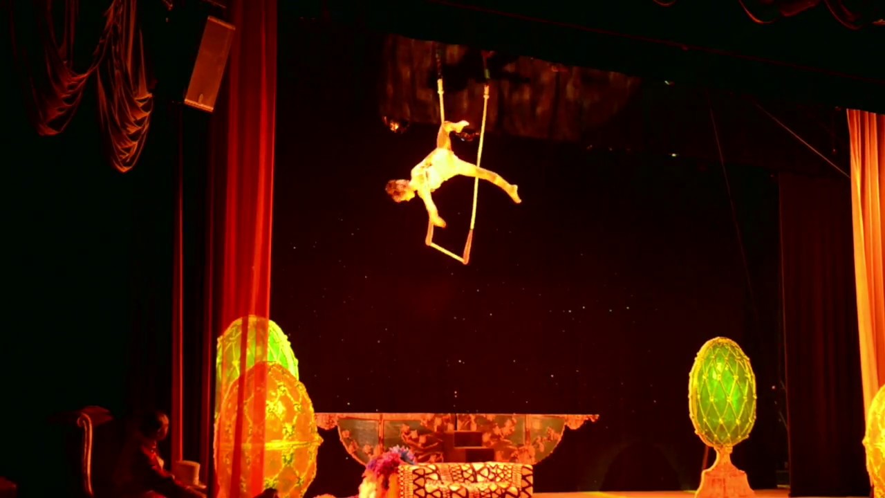 Kelli Ramazini in " Cirque Joyeux" Lone Star Circus