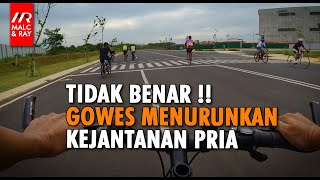 Tidak Benar Bersepeda Merusak Kejantanan Pria!, Kecuali......