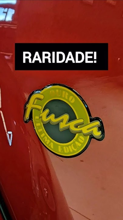Admire esse exemplar: Fusca Série Ouro 1996 na rara cor Vermelho Dakar!⠀❤️😱✨️🇧🇷