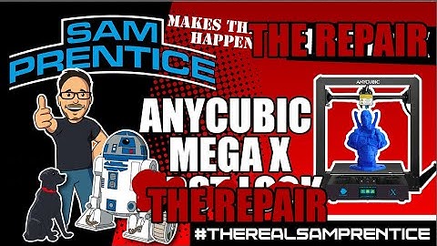 ANYCUBIC MEGA X 3D Printer REPAIR! Motherboard replacement