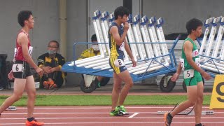 群馬県高校新人陸上 男子200m 予選5組