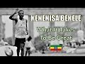 KENENISA BEKELE - THE GREATEST MARATHON COMEBACK IN HISTORY || WHAT IT TAKES TO BE GREAT