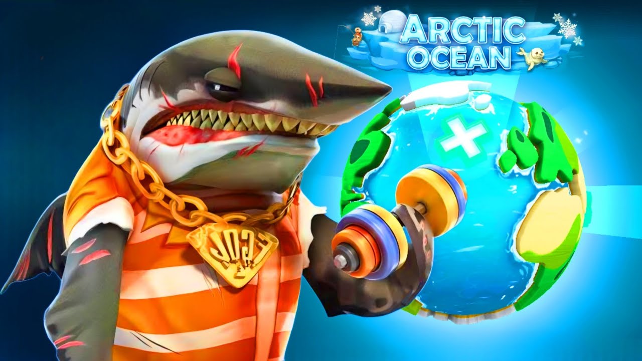Hungry Shark World | Inmate Megalodon Shark Attack | Arctic Ocean ...
